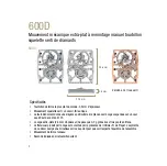 Preview for 2 page of Piaget 600D Manual