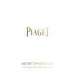 Предварительный просмотр 1 страницы Piaget 670P Instructions For Use Manual