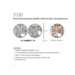 Preview for 2 page of Piaget 838D Manual