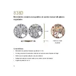 Preview for 18 page of Piaget 838D Manual