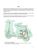 Предварительный просмотр 13 страницы PIAGGIO 1962 Vespa 150 Operation And Maintenance Manual