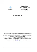 Preview for 2 page of PIAGGIO Beverly 400 E5 Service Manual