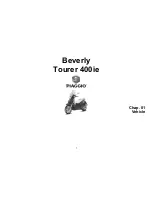 Preview for 7 page of PIAGGIO Beverly 400 I.E Manual