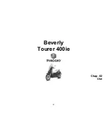 Preview for 23 page of PIAGGIO Beverly 400 I.E Manual