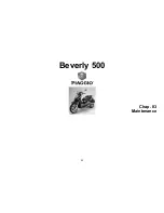 Preview for 33 page of PIAGGIO beverly 500 User Manual