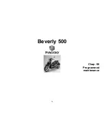 Preview for 75 page of PIAGGIO beverly 500 User Manual