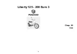 Preview for 19 page of PIAGGIO Liberty 125 - 200 Euro 3 Manual