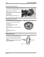 Preview for 62 page of PIAGGIO Liberty 50 Catalyzed Workshop Manual