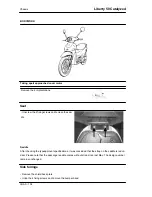 Preview for 106 page of PIAGGIO Liberty 50 Catalyzed Workshop Manual