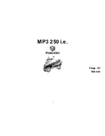 Preview for 7 page of PIAGGIO MP3 250 i.e. User Manual