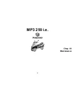 Preview for 49 page of PIAGGIO MP3 250 i.e. User Manual