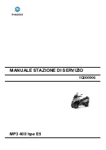 PIAGGIO MP3 400 hpe E5 2021 Service Manual preview