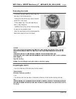 Preview for 149 page of PIAGGIO MP3 500 i.e. SPORT Service Station Manual