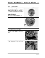 Preview for 187 page of PIAGGIO MP3 500 i.e. SPORT Service Station Manual