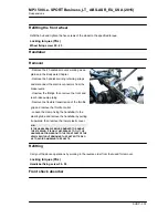 Preview for 303 page of PIAGGIO MP3 500 i.e. SPORT Service Station Manual