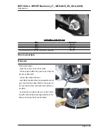 Preview for 353 page of PIAGGIO MP3 500 i.e. SPORT Service Station Manual