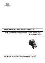 PIAGGIO MP3 500 ie SPORT Business LT 2011 Manual preview