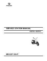 PIAGGIO MSS ZIP 100 4T Service Manual preview