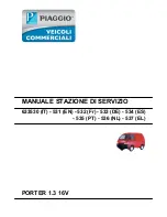 PIAGGIO PORTER 1.3 16V 2008 Service Manual preview