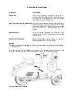 Предварительный просмотр 9 страницы PIAGGIO VESPA RALLY 200 Operation And Maintenance