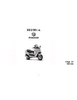 Preview for 7 page of PIAGGIO X8 250 i.e Manual