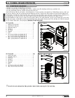 Preview for 20 page of Piazzetta 600 HT Installation, Use And Maintenance Instructions