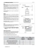 Preview for 16 page of Piazzetta DX-SX SL 10 Installation And Use Manual