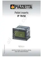 Piazzetta IP 58 Instructions For Installation, Use And Maintenance Manual preview