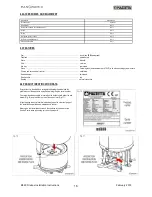 Preview for 16 page of Piazzetta M 360 Instructions For Installation, Use And Maintenance Manual