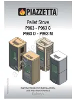 Piazzetta P963 C Installation Instructions Manual preview