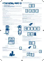 Pic Solution ThermoDiary HEAD Instructions For Use Manual предпросмотр