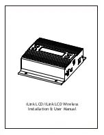 PICA Product Development iLink LCD Installation & User Manual предпросмотр