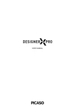 PICASO 3D Designer X PRO User Manual preview