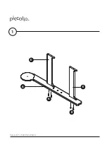 Предварительный просмотр 4 страницы piccalio Mini Chef Foldable Helper Tower Assembly Instructions Manual