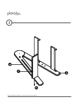 Предварительный просмотр 5 страницы piccalio Mini Chef Foldable Helper Tower Assembly Instructions Manual