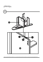 Предварительный просмотр 9 страницы piccalio Mini Chef Foldable Helper Tower Assembly Instructions Manual