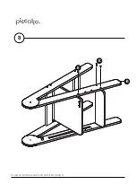 Предварительный просмотр 11 страницы piccalio Mini Chef Foldable Helper Tower Assembly Instructions Manual