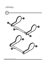 Предварительный просмотр 12 страницы piccalio Mini Chef Foldable Helper Tower Assembly Instructions Manual