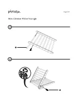 Preview for 5 page of piccalio Mini Climber Pikler Triangle Assembly Instructions Manual