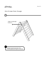 Preview for 6 page of piccalio Mini Climber Pikler Triangle Assembly Instructions Manual