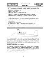 Предварительный просмотр 16 страницы Pichler Domino 2 C6986 Instruction Manual