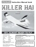 Pichler KILLER HAI Instruction Manual Book предпросмотр