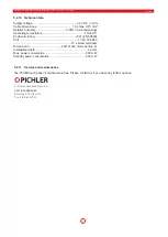 Предварительный просмотр 34 страницы Pichler LG 1000 Operating And Installation Instructions