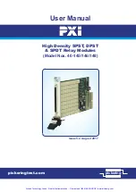 Предварительный просмотр 2 страницы Pickering PXI 40-145 User Manual