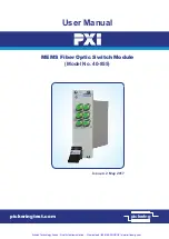 Предварительный просмотр 2 страницы Pickering PXI 40-855 User Manual