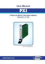 Pickering PXI 41-752 User Manual предпросмотр