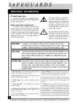 Preview for 2 page of Pico Macom 72H Installation And Operation Manual