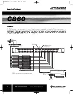 Preview for 6 page of Pico Macom C860 Installation And Operation Manual