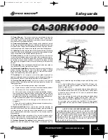 Preview for 3 page of Pico Macom CA-30RK1000 Installation And Operation Manual