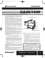 Предварительный просмотр 3 страницы Pico Macom CA30/1000 Installation And Operation Manual